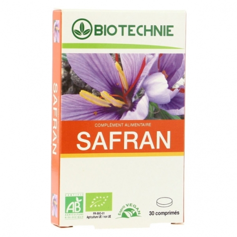 Biotechnie Safran bio 30 comprimés 20mg Biotechnie