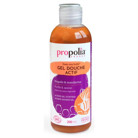 Propolia Gel Douche Actif Bio Propolis et Mandarine 200ml