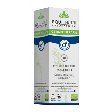 Equi - Nutri Confort Masculin No 10 Flacon compte gouttes 30ml Protabel Onaturel