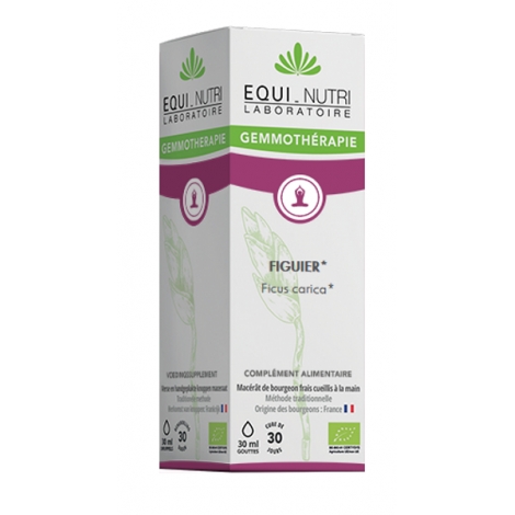 Equi - Nutri Figuier bio Flacon compte gouttes 30ml digestion antistress Onaturel