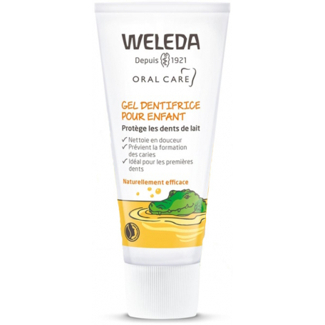 Weleda Gel dentifrice enfant dents de lait 50ml