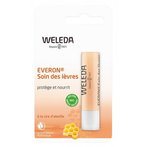 Weleda Soin des lèvres Everon riche en cires naturelles 4g