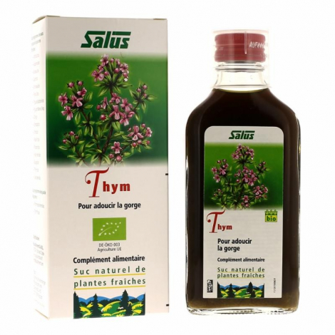 Salus - Suc de plantes Bio thym - flacon 200 ml